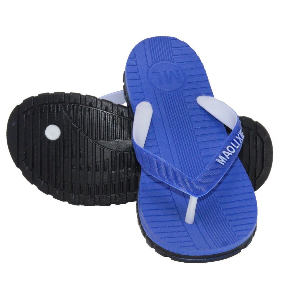 Comfort Men's Flip Flops Beach Home Outdoor Thong Sandals Blue